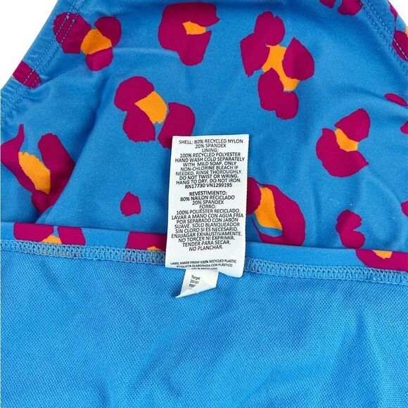 Tabitha Brown x Target Bright Blue Leopard Bikini Bottoms High Waisted Size XL - Picture 5 of 5